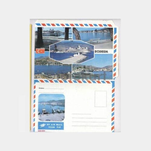 Bodrum -Resimli ve Boş- Mektup Kağıdı