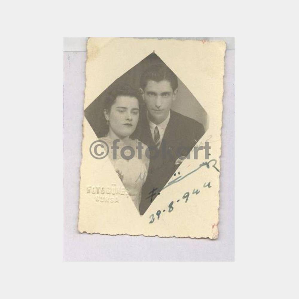 1944 Bursa Aile Foto Güneş Fotoğraf