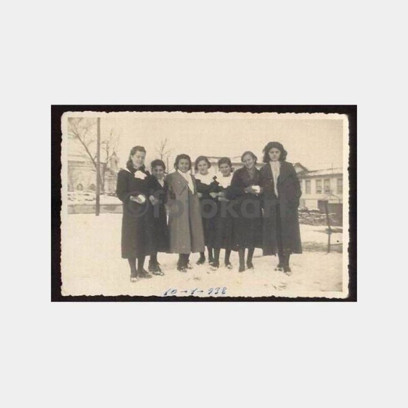 1938 Bursa Kız Öğrenciler Eski Fotoğraf
