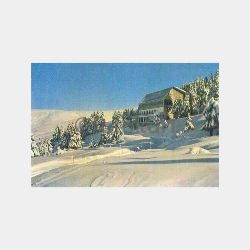 Bursa Uludağ Kayak Evi Kartpostal