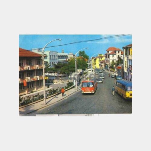 Bursa Çekirge ve Koç Otobüs Kartpostal