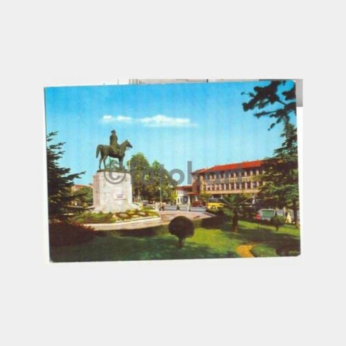 Bursa Cumhuriyet Meydanı Heykel Kartpostal