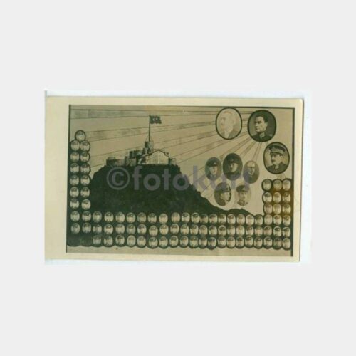 1930 Bursa Askeri Lisesi Amblemli Fotoğraf