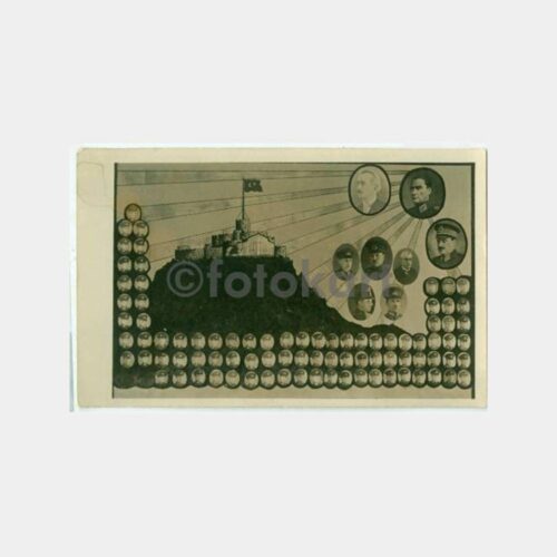 1930 Bursa Askeri Lisesi Amblemli Fotoğraf