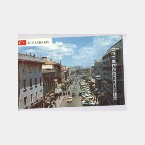 Diyarbakır Ana Cadde Görünüş Kartpostal