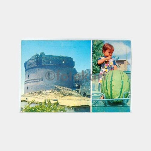 1980 Diyarbakır Konulu Kartpostal