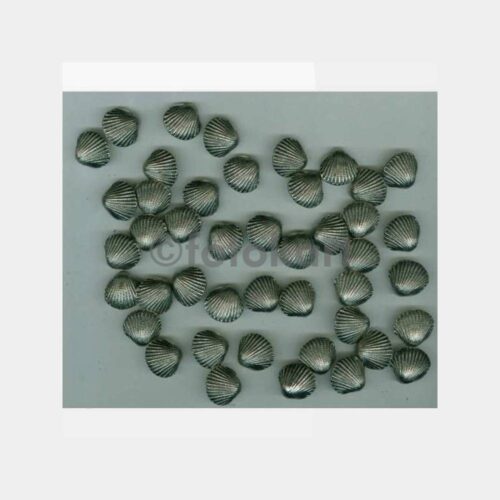 İstiridye Kabuğu Figürlü 44 Adet Madeni Düğme