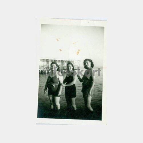 1935 Florya Plaj Kadınlar Fotoğraf