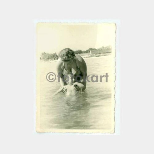 1954 Florya Plajından Görünüş Fotoğraf