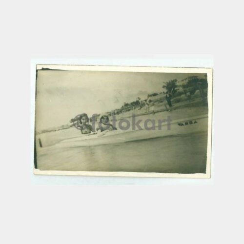 1930 Florya Plajından Hatıra Fotoğraf