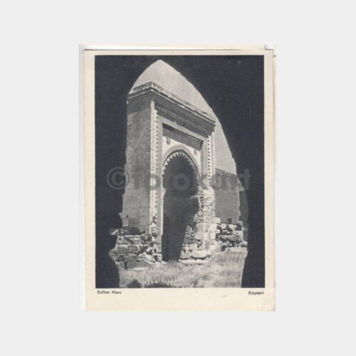 1940 Kayseri Sultanhanı Tasvir Yayını Kartpostal