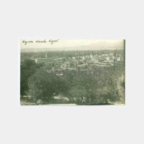 1950 Kayseri Develi Görünüş Kartpostal