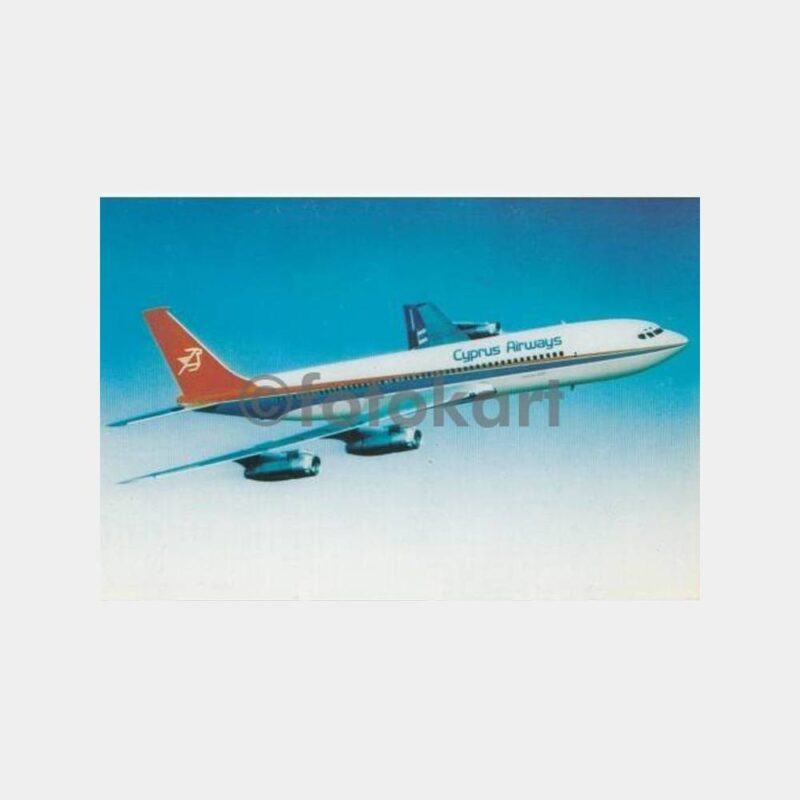 Kıbrıs Havayolları Boeing 707 Uçak Kartı