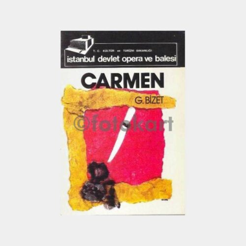 Carmen - Georges Bizet Opera Kitapçığı