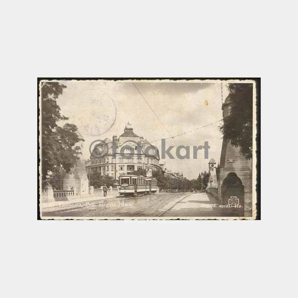 1942 Romanya Temeşvar Posta Damgalı Kart