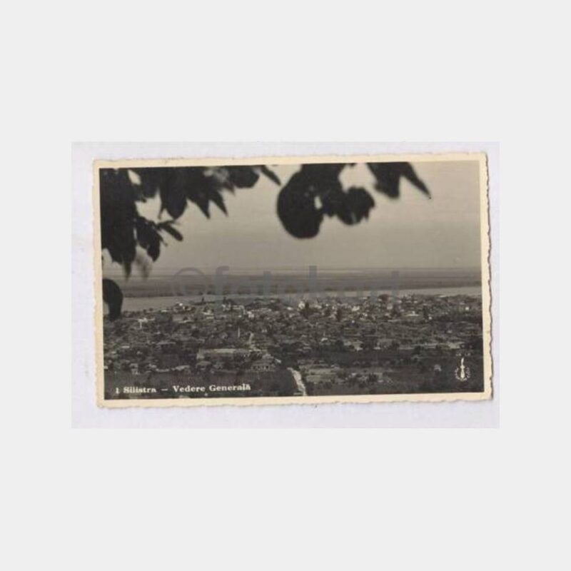 1939 Romanya Silistre Damgalı Kartpostal