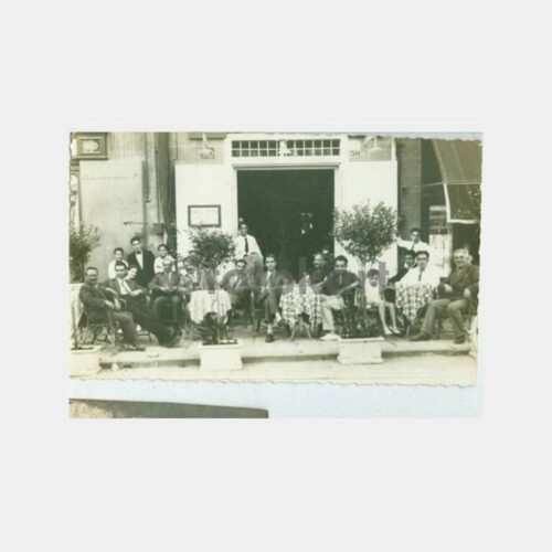 1932 Romanya Galati Türk Kahvesi Fotoğraf