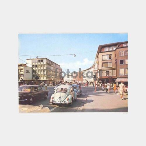 Almanya Hannover Volkswagen Oto Kartpostal