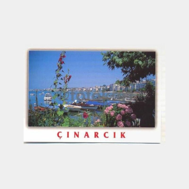 Yalova Çınarcık Şehirden Görünüşler Kartpostal
