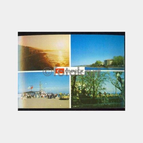 Yalova Çınarcık 4 Görünüş Kartpostal