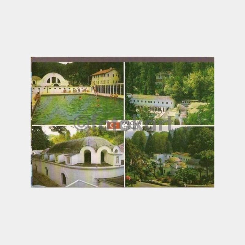 Yalova Termal 4 Görünüş Kartpostal