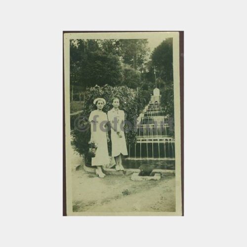 1930 Yalova Termal Taraçalar Kadın Fotoğraf