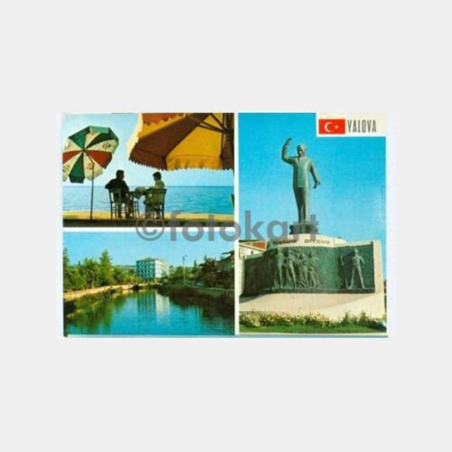 1981 Yalova 3 Değişik Görünüş Kartpostal