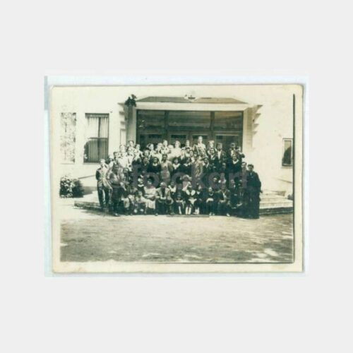 1934 Yalova Gazi Köşkü Önünde Grup Fotoğraf