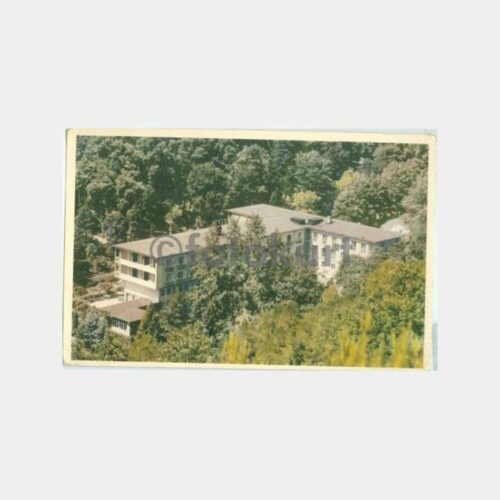 1958 Yalova Termal Otel Görünüş Kartpostal