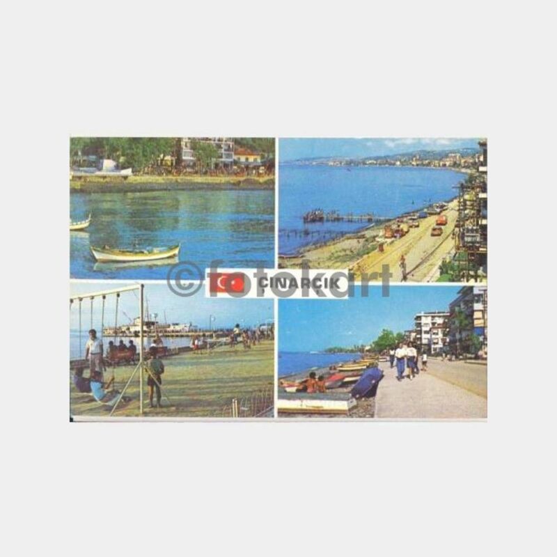 Yalova Çınarcık Görünüşler Kartpostal