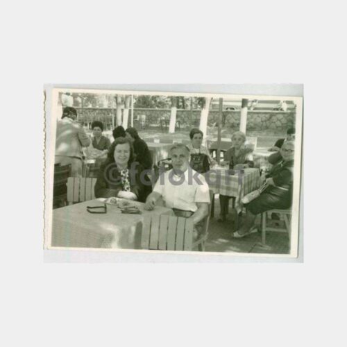 1971 Yalova Çay Bahçesi Konulu Fotoğraf