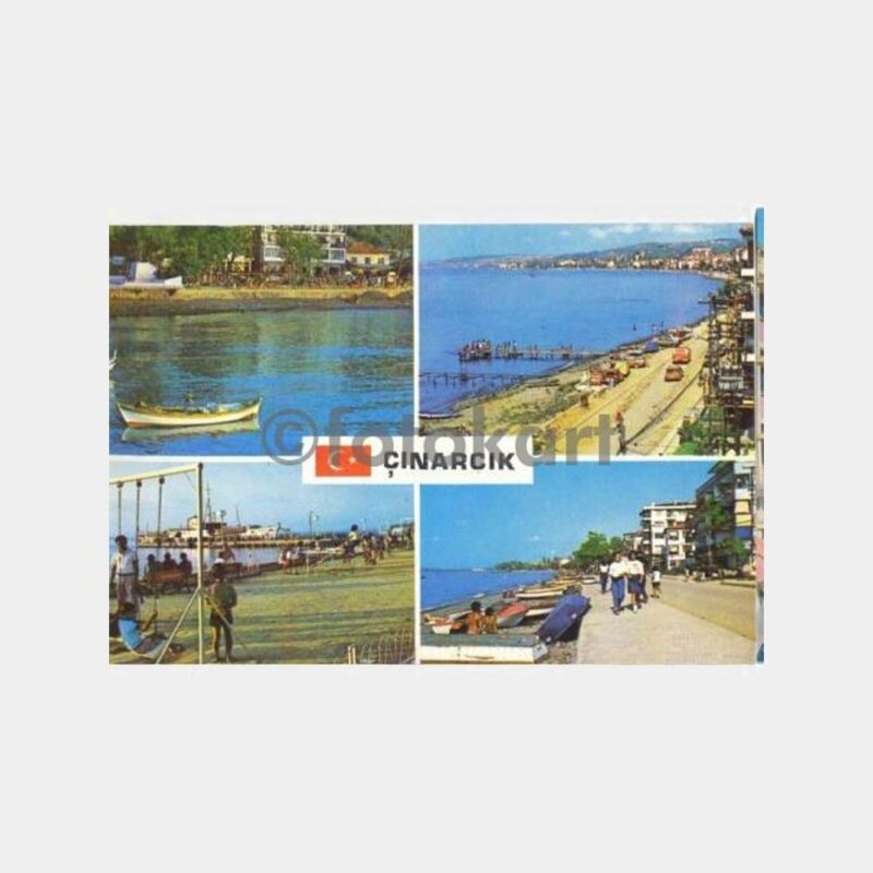 Yalova Çınarcık 4 Görünüş Kartpostal