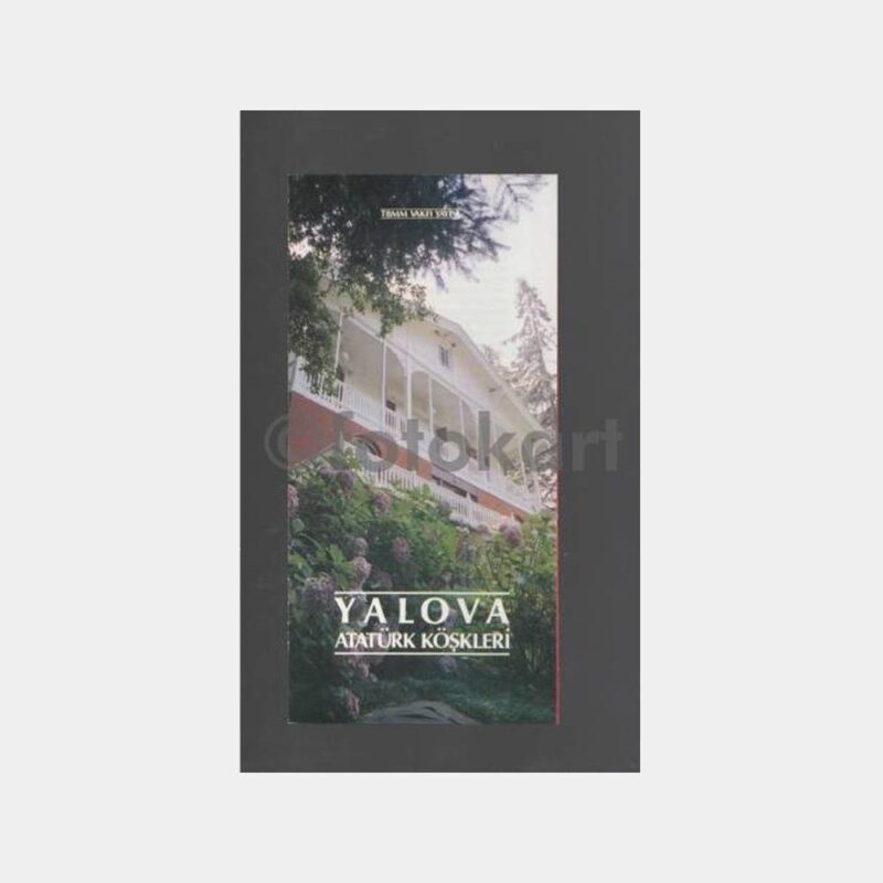 Yalova Atatürk Köşkleri Konulu Broşür