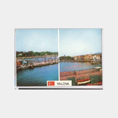 1980 Yalova 2 Görünüş Kartpostal