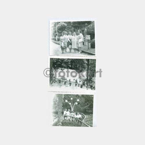 1965 Yalova Konulu 3 Adet Albüm Fotoğraf