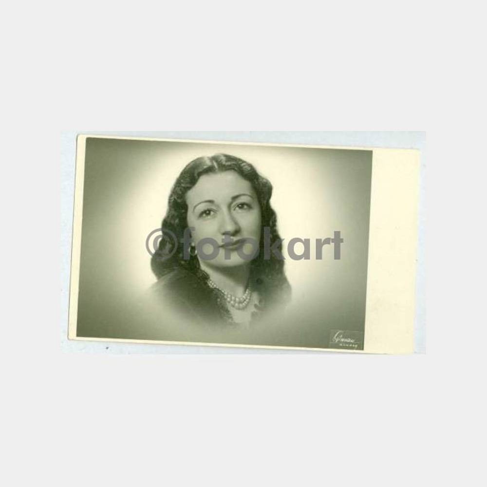 1951 Ankara Stüdyo Kadın Fotoğraf