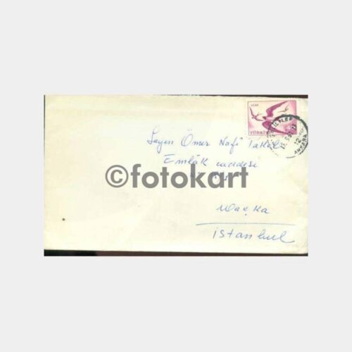 1961 Ankara Bahçelievler Uçak Pullu Zarf