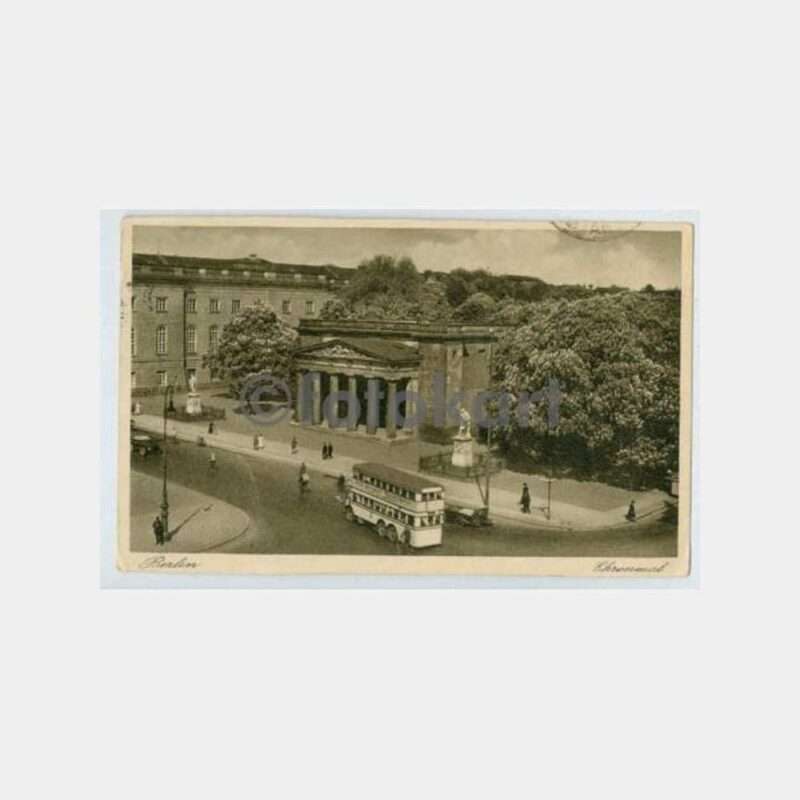 1936 Berlin Olimpiyat Flam Damga Kartpostal