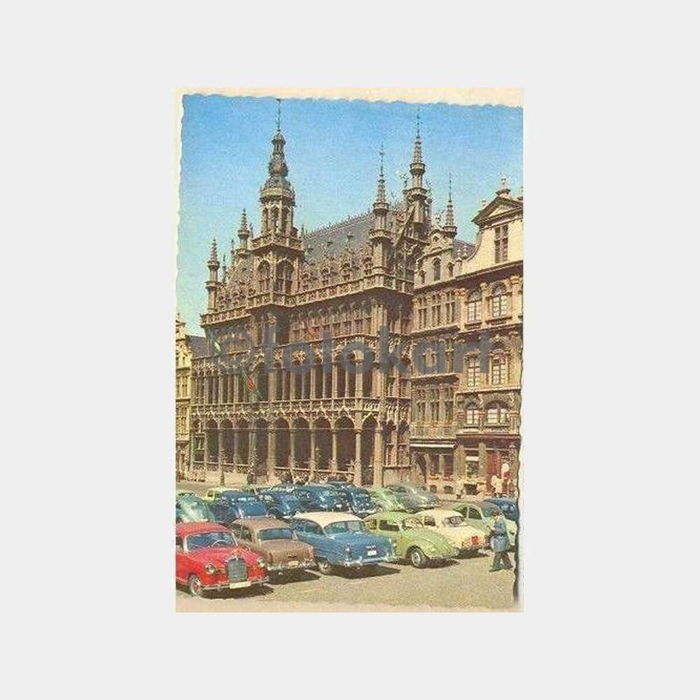 Brüksel 1960 Binek Otolar Kartpostal