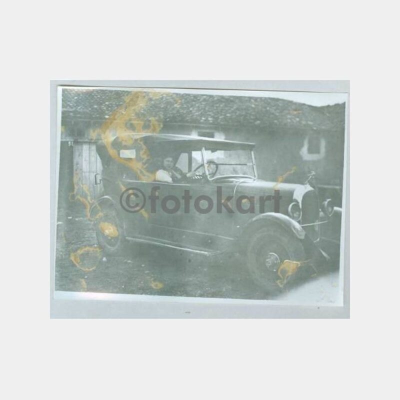 1930 Bursa Eski Otomobil Konulu 5 Adet Fotoğraf - Görsel 4
