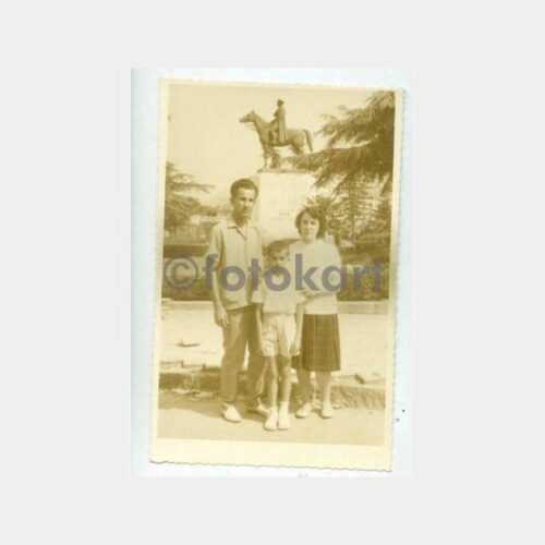 1960 Bursa Atatürk Heykeli Fotoğraf