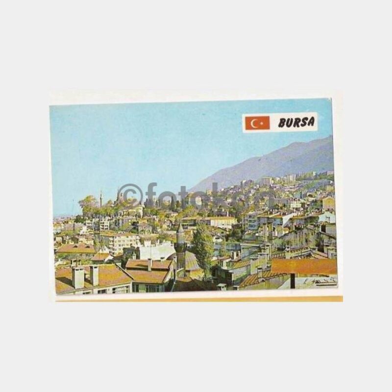Bursa Genel Görünüş Kartpostal