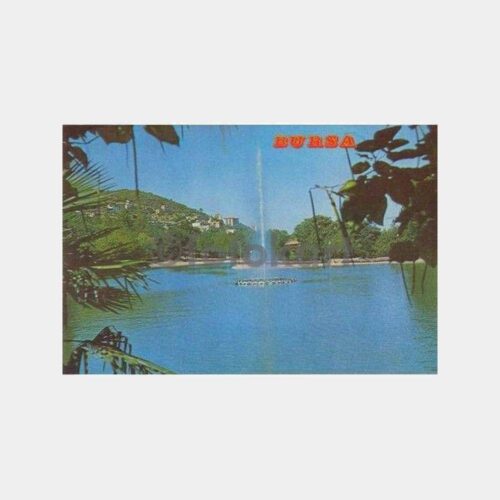 Bursa Kültür Park ve Havuzu Kartpostal