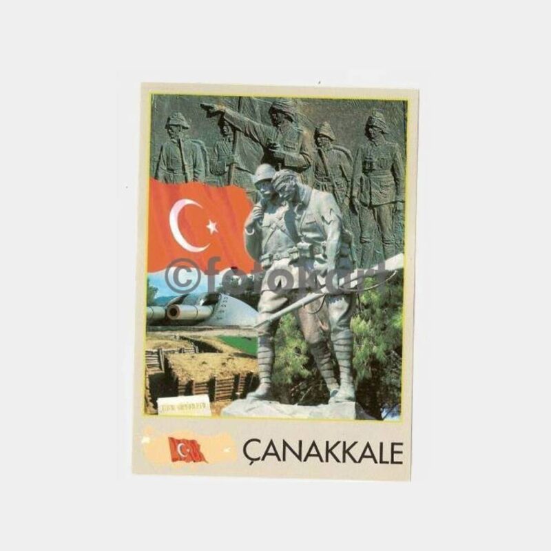 Çanakkale Konulu Kartpostal