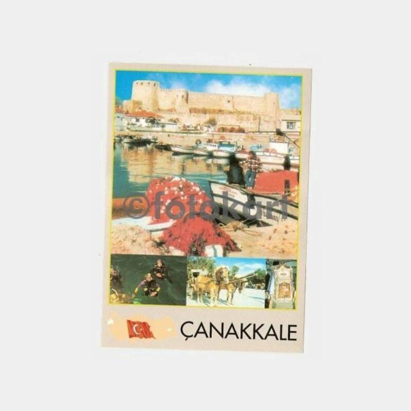 Çanakkale Konulu Kartpostal