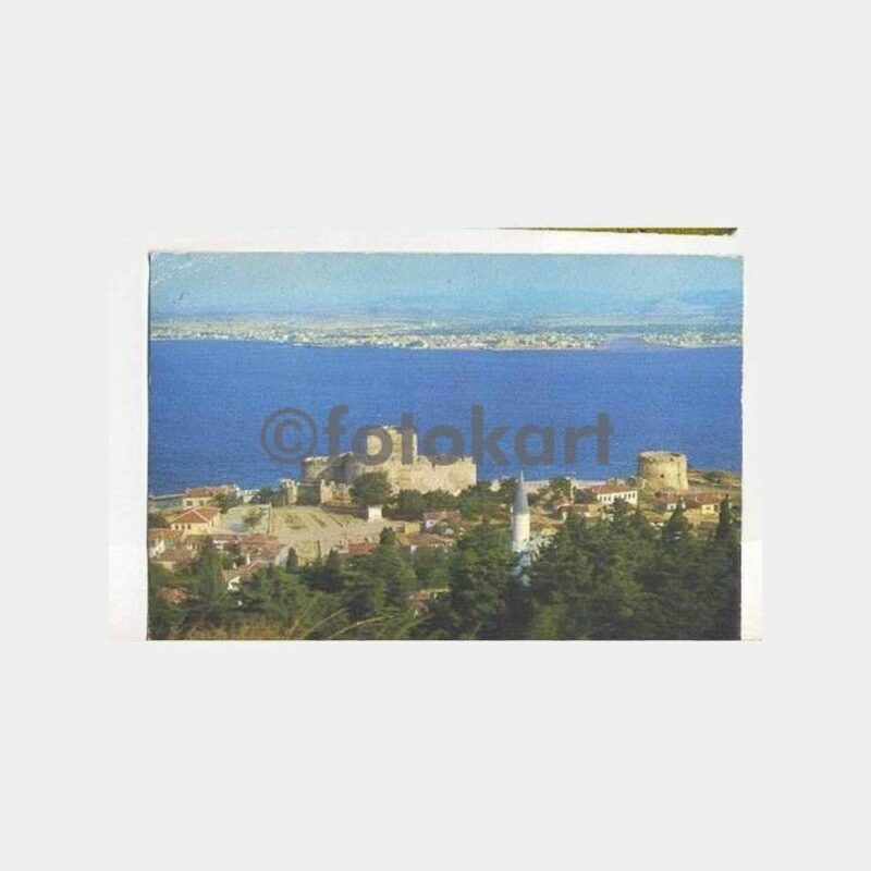 1968 Çanakkale Eceabat Damgalı Kartpostal