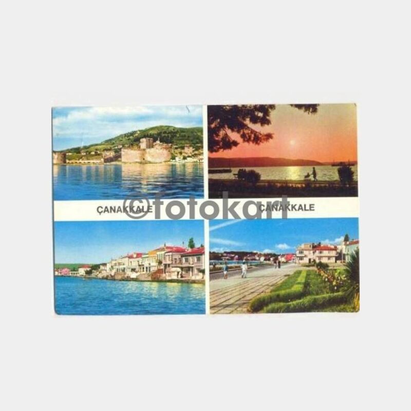 Çanakkale Muhtelif Görünüşler Kartpostal