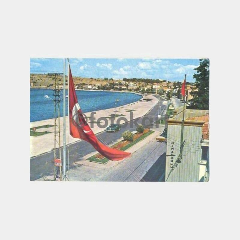 Çanakkale Sahilden Görünüş Kartpostal