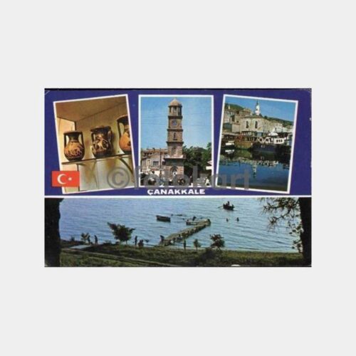 Çanakkale Muhtelif Görünüşler Kartpostal