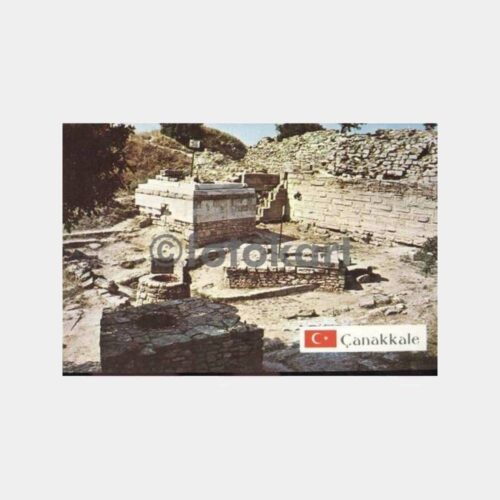Çanakkale Truva Antik Şehir Görünüş Kartpostal